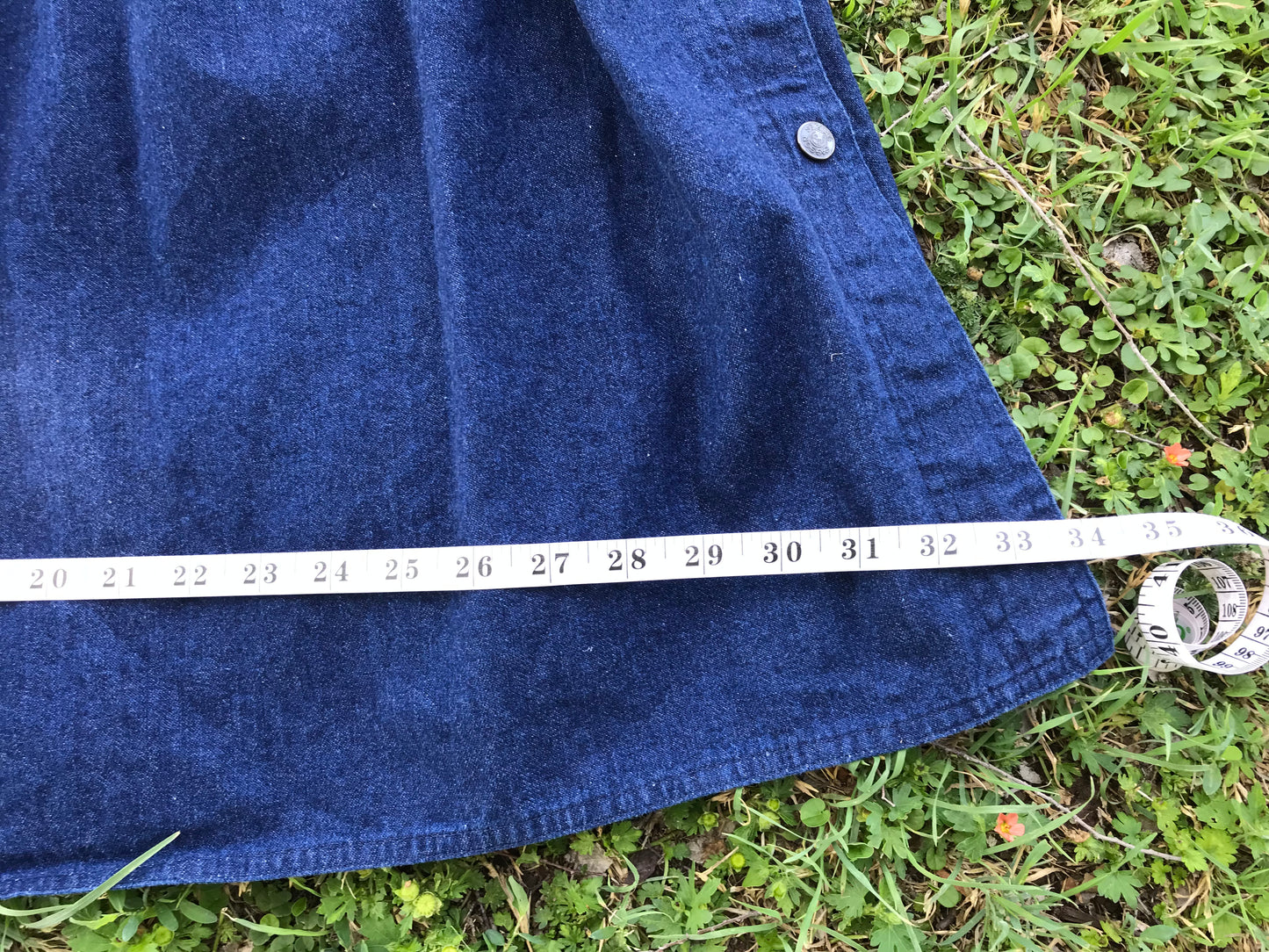 80's Denim Sasson Skirt