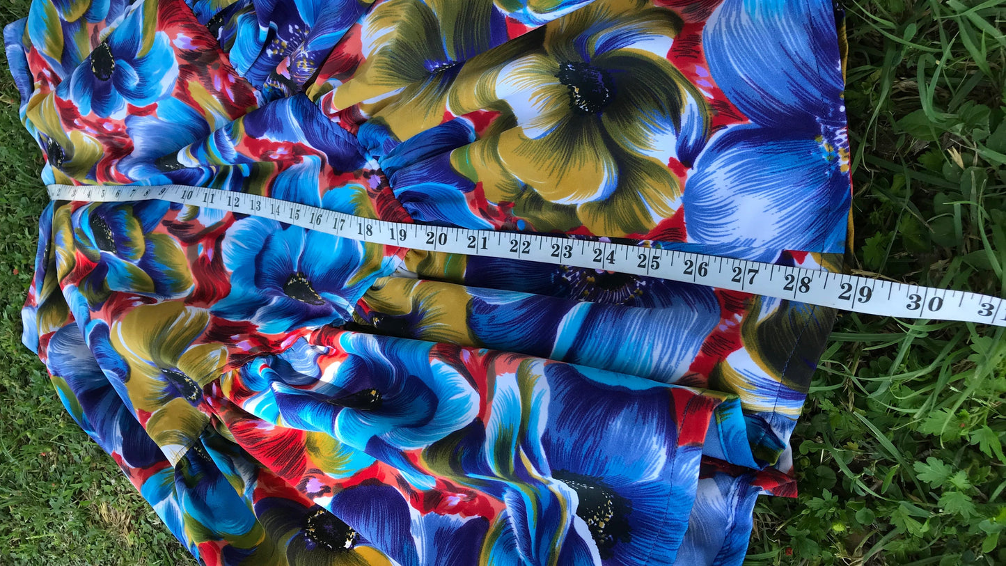 Pansy Perfection Square Dancing Skirt