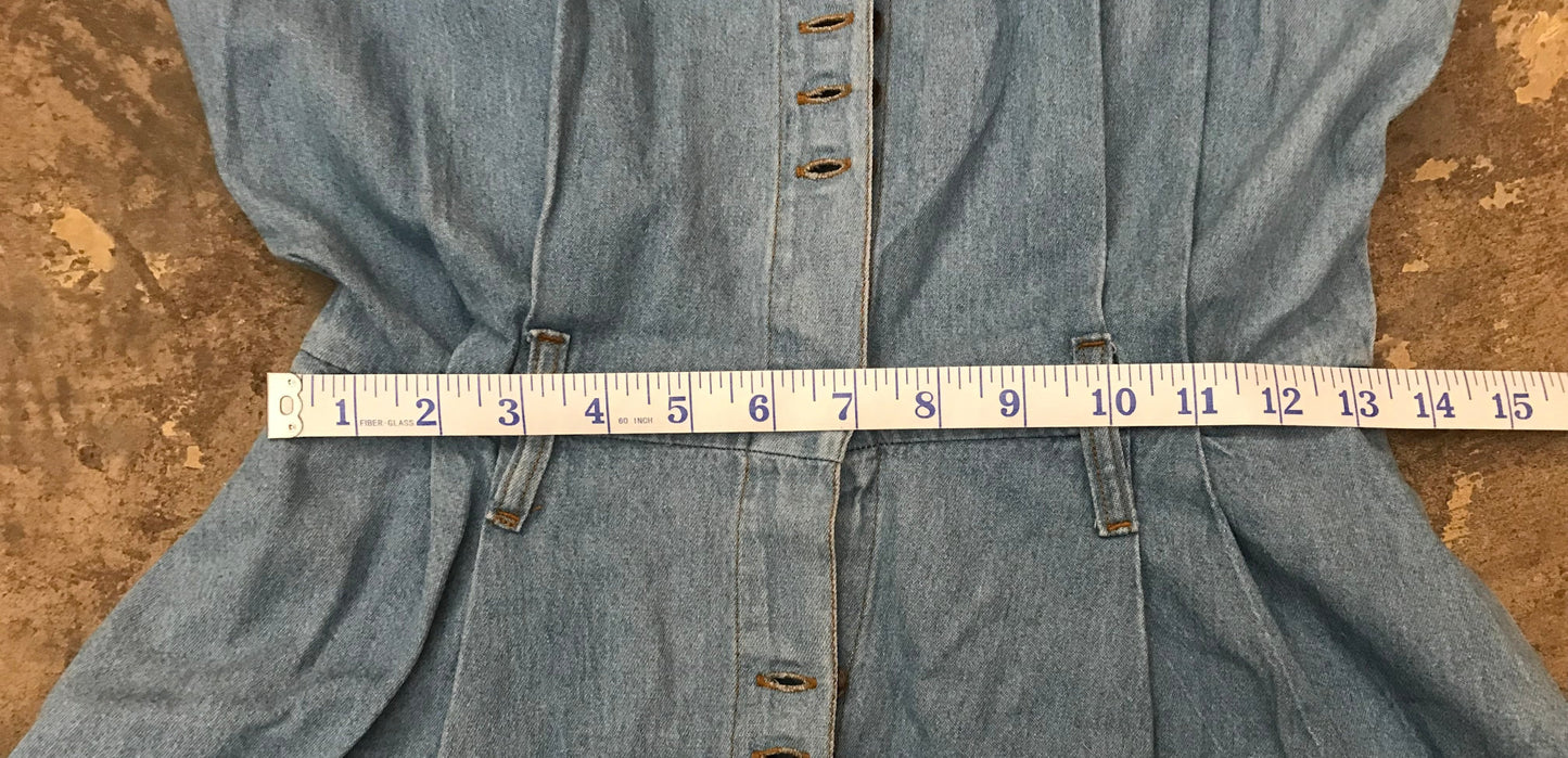 Tickets 1980's Jean Dress