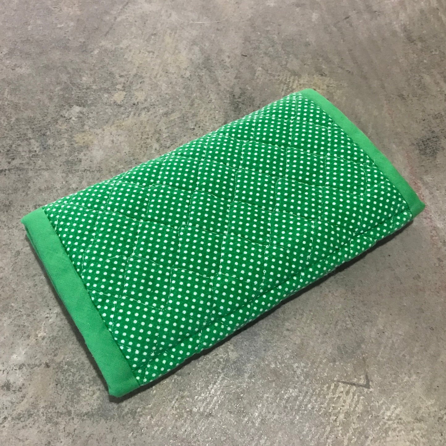 Grandma’s Green Gingham Wallet