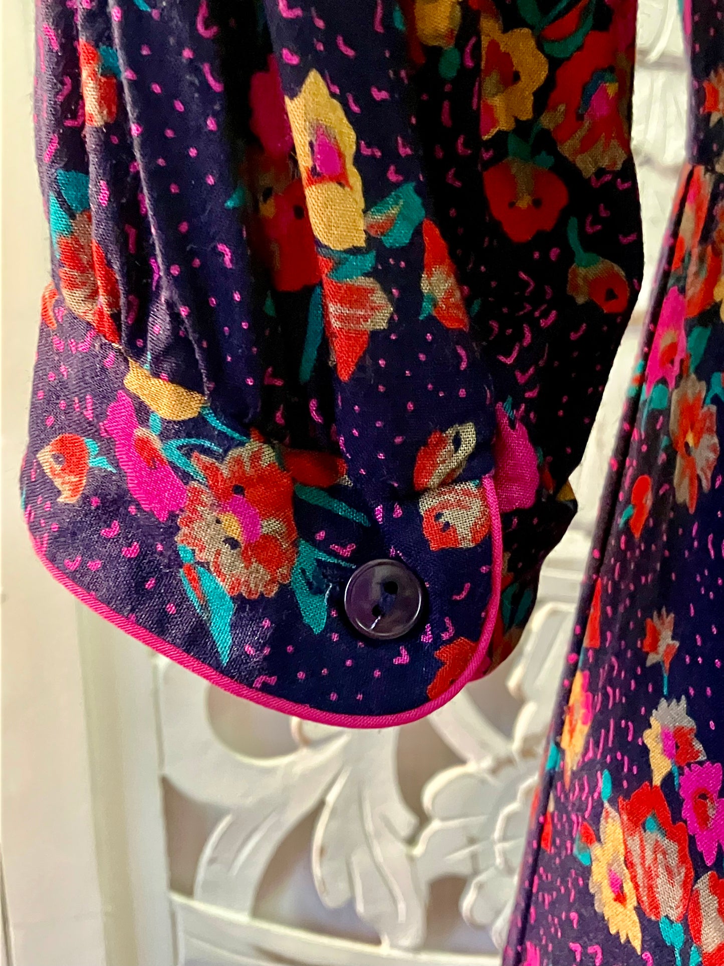 Blossom Button Blouse Dress
