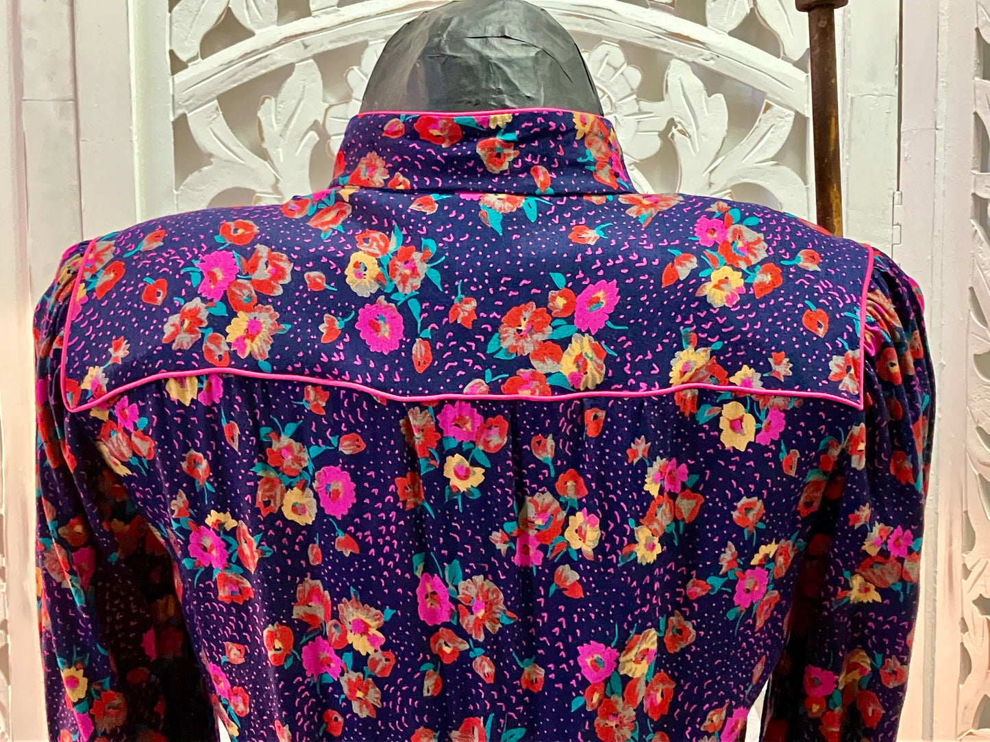 Blossom Button Blouse Dress