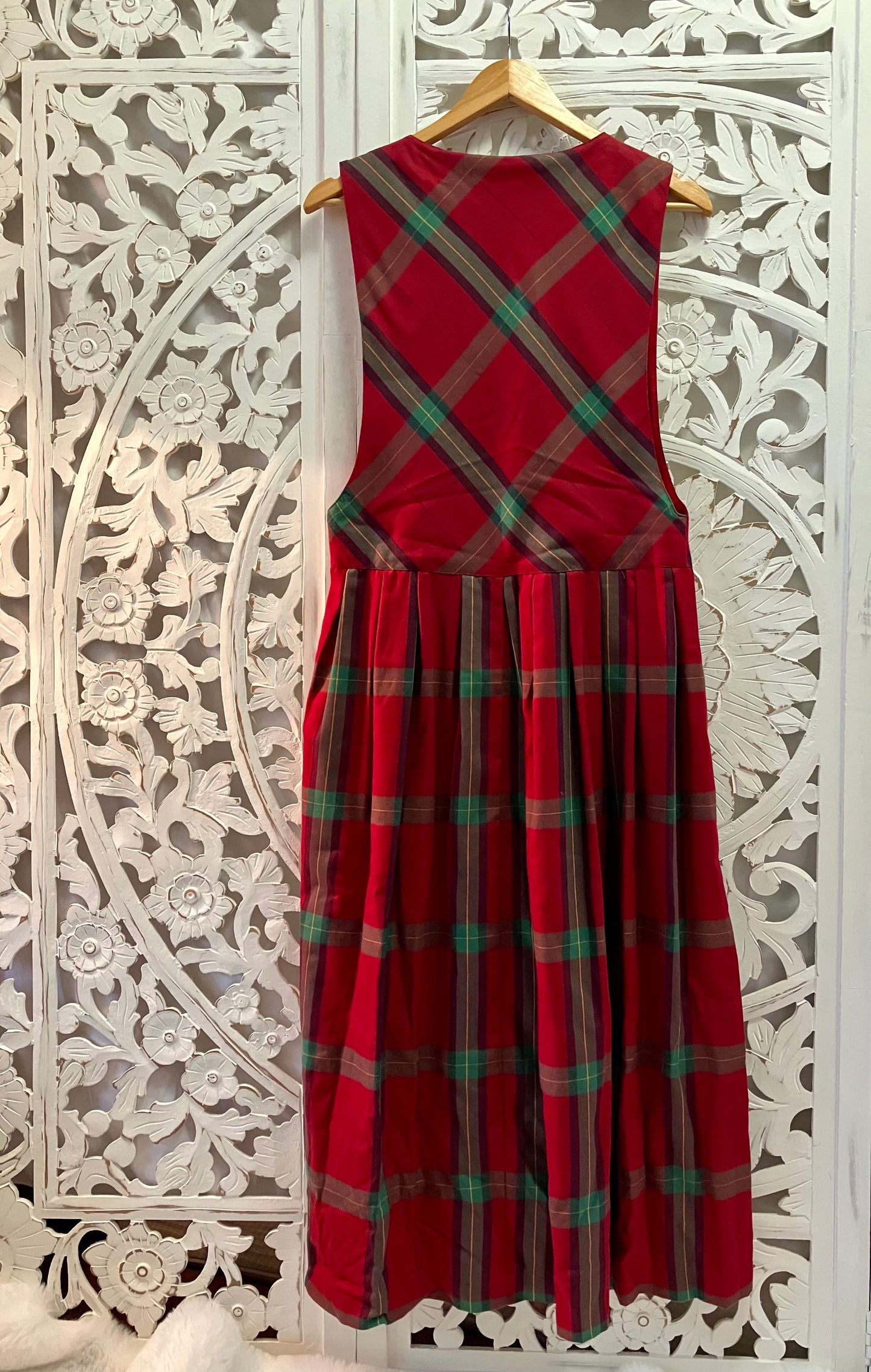 Tofy Red Plaid Jumper