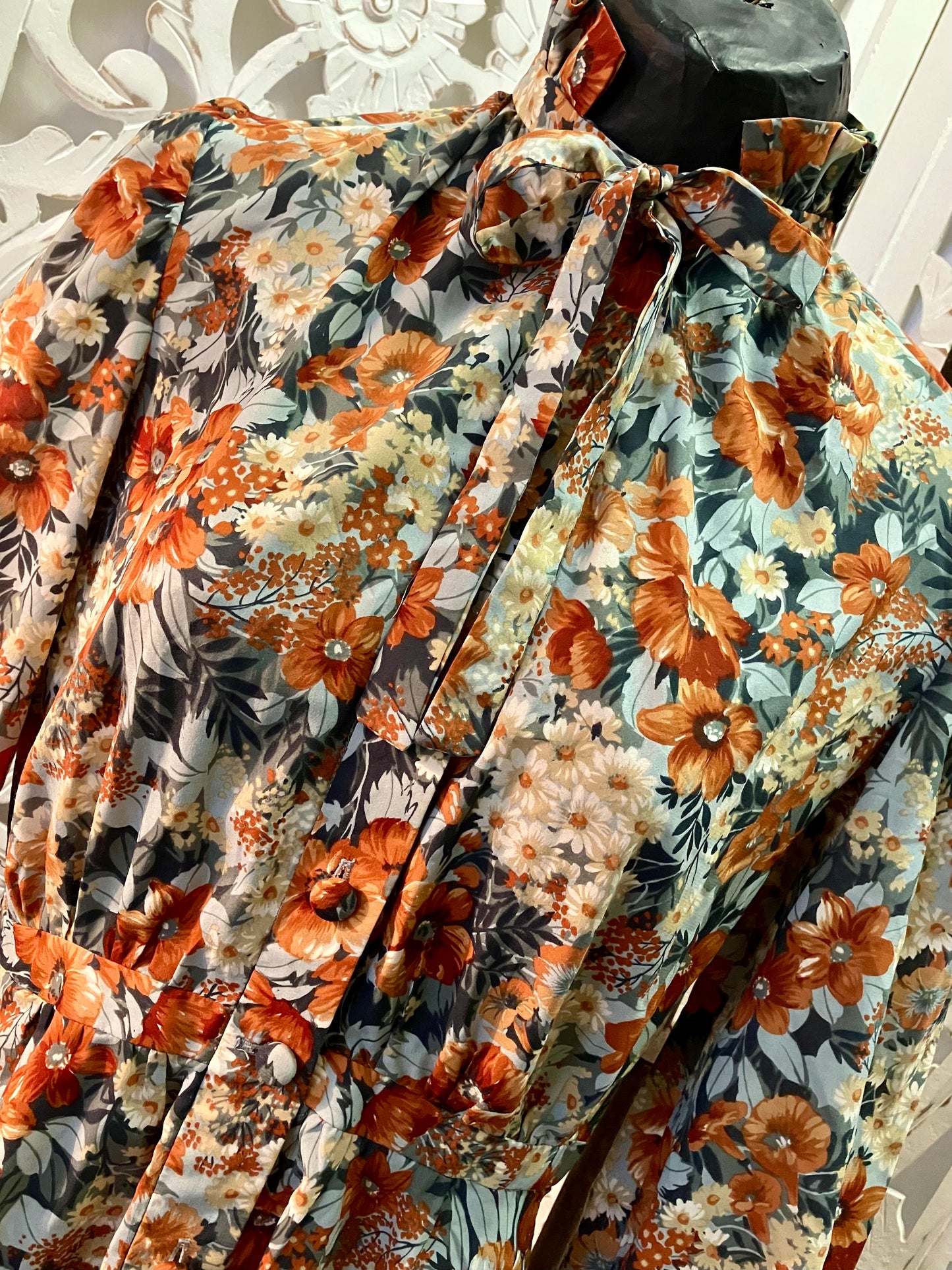 Shannon Rodgers Fall Floral Midi Dress