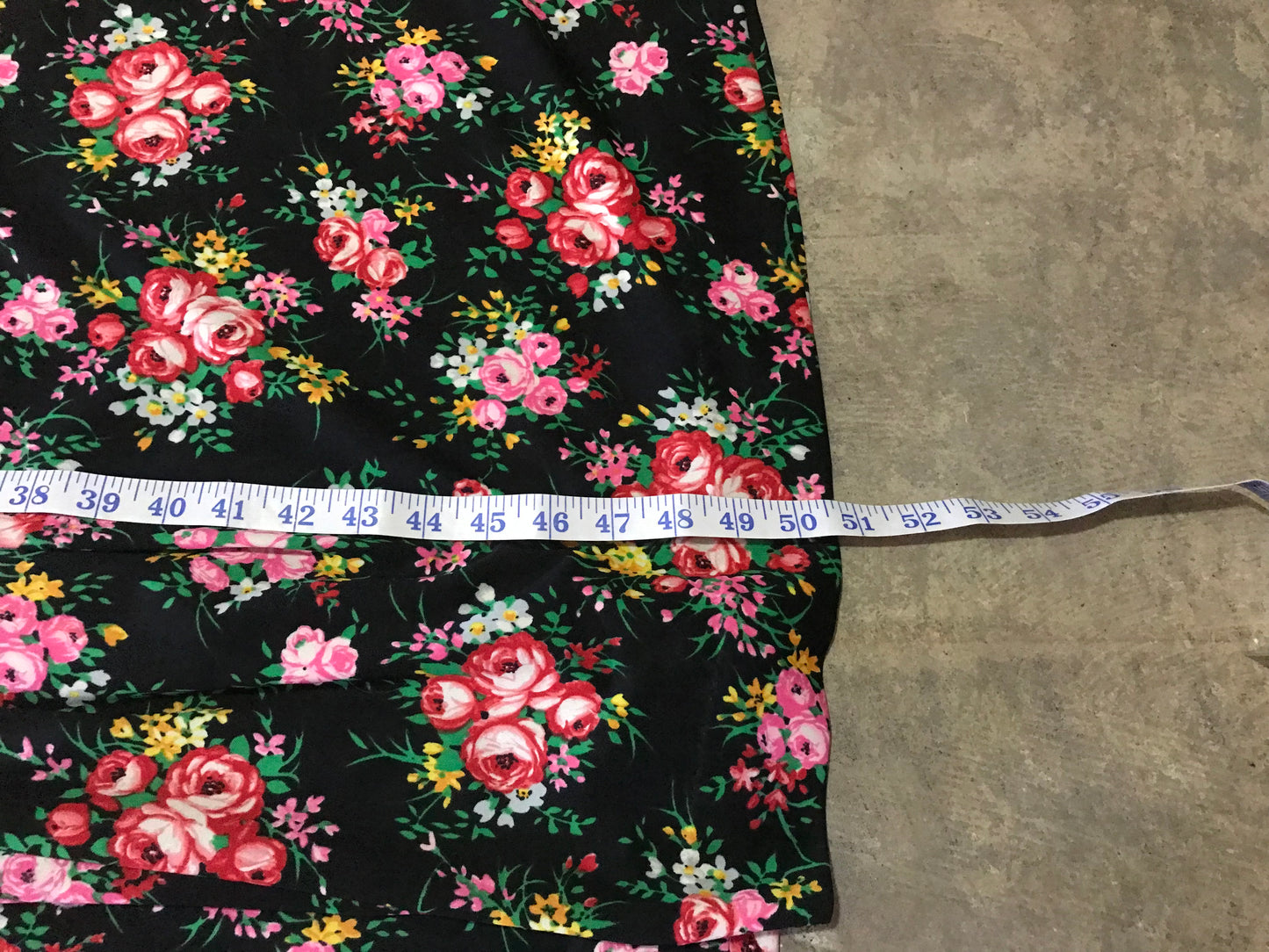The "Eva Gabor Look" by Estevez Dark Floral Dress