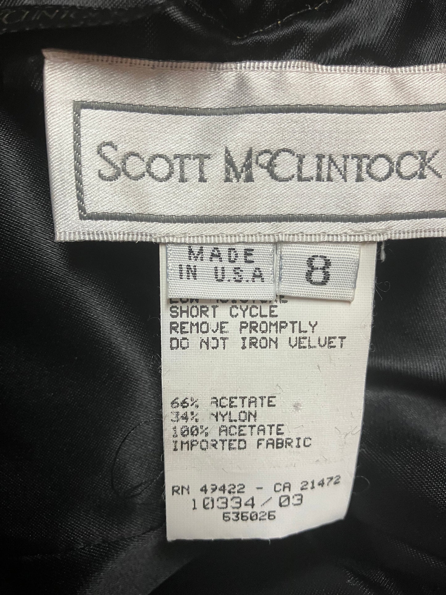 Glam in Gold Evening Gown by Scott McClintock