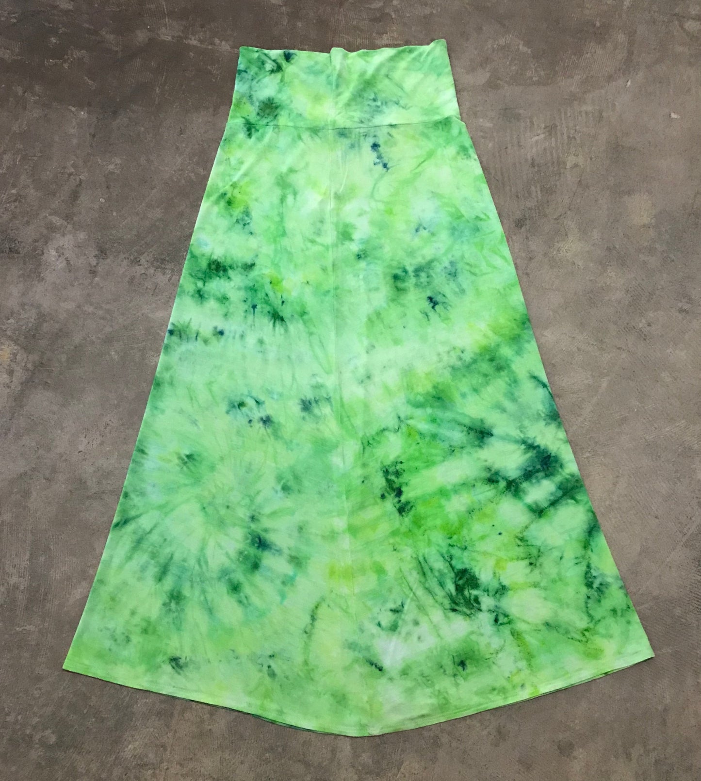 Green Envy Maxi Skirt