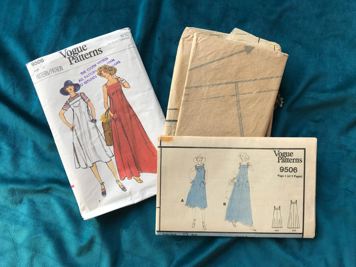 Vogue 9506 70’s Tent Dress