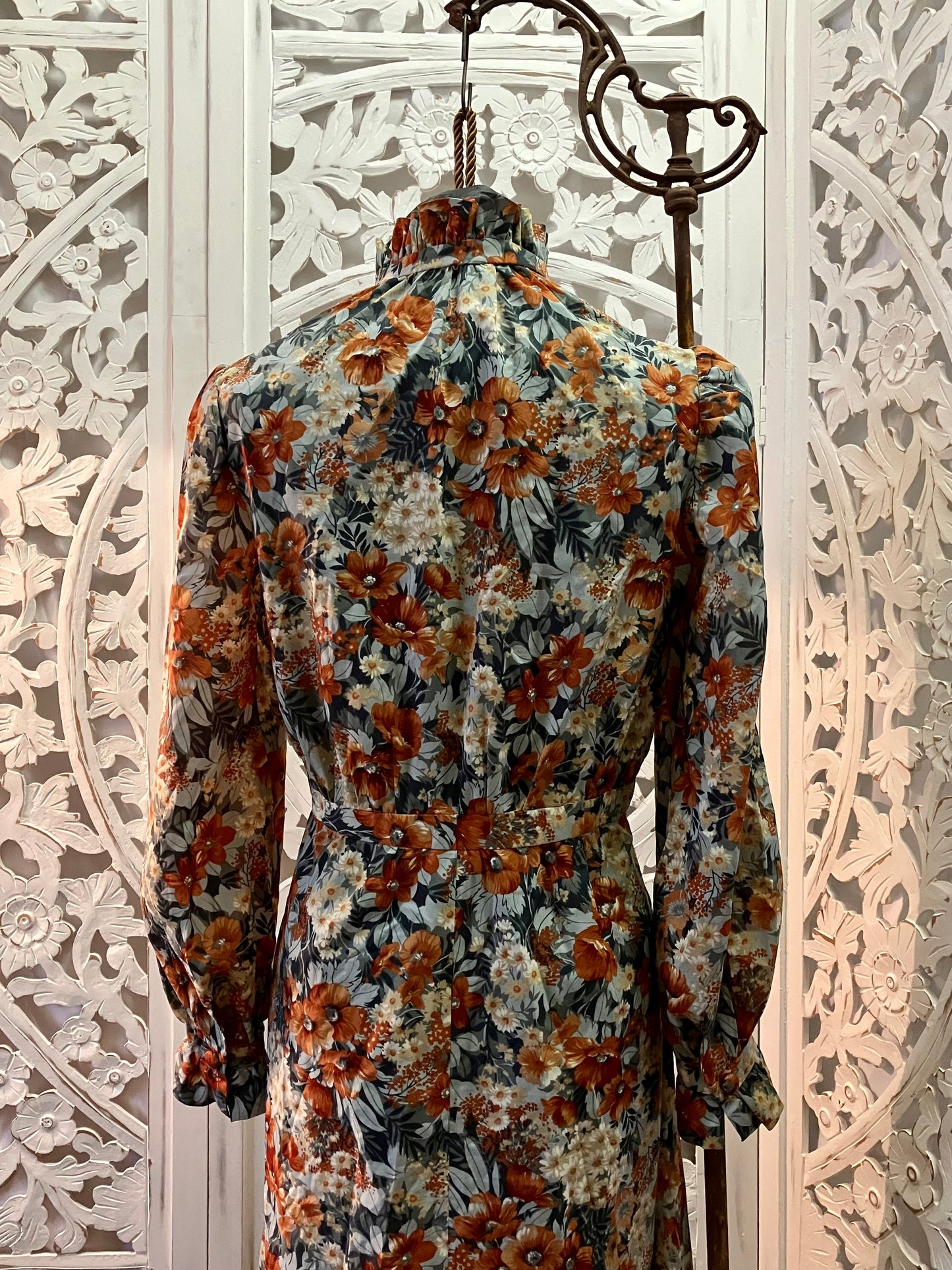 Shannon Rodgers Fall Floral Midi Dress