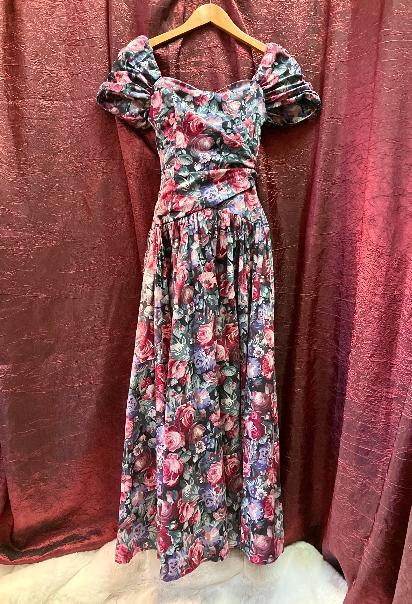 Laura Ashley 80’s Floral Princess Dress