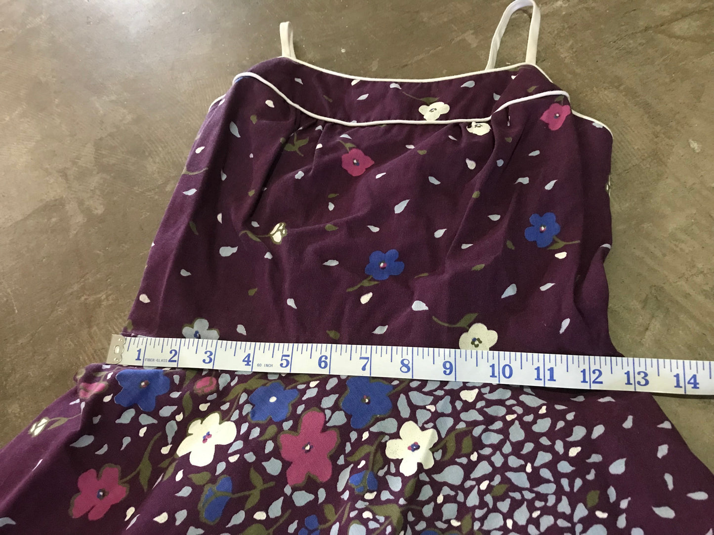 1980's Plum Perfection Halter Dress