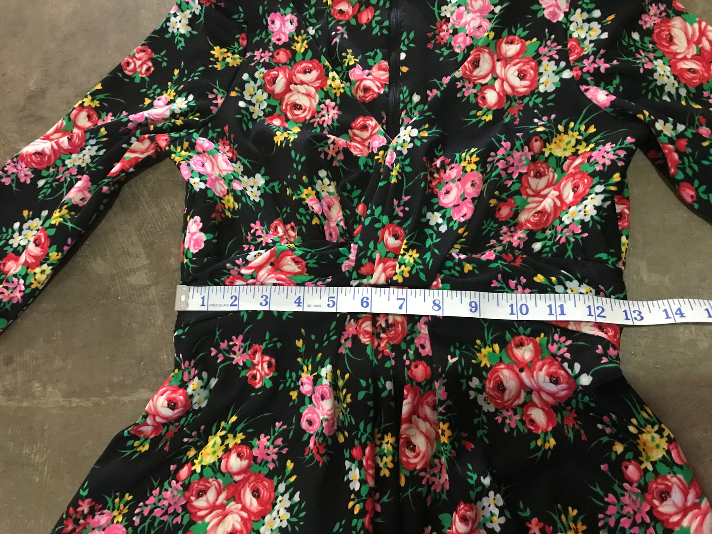The "Eva Gabor Look" by Estevez Dark Floral Dress