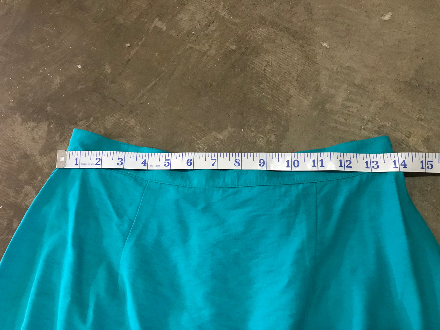 Totally Teal 80's Arpeja Skirt and Blazer Set