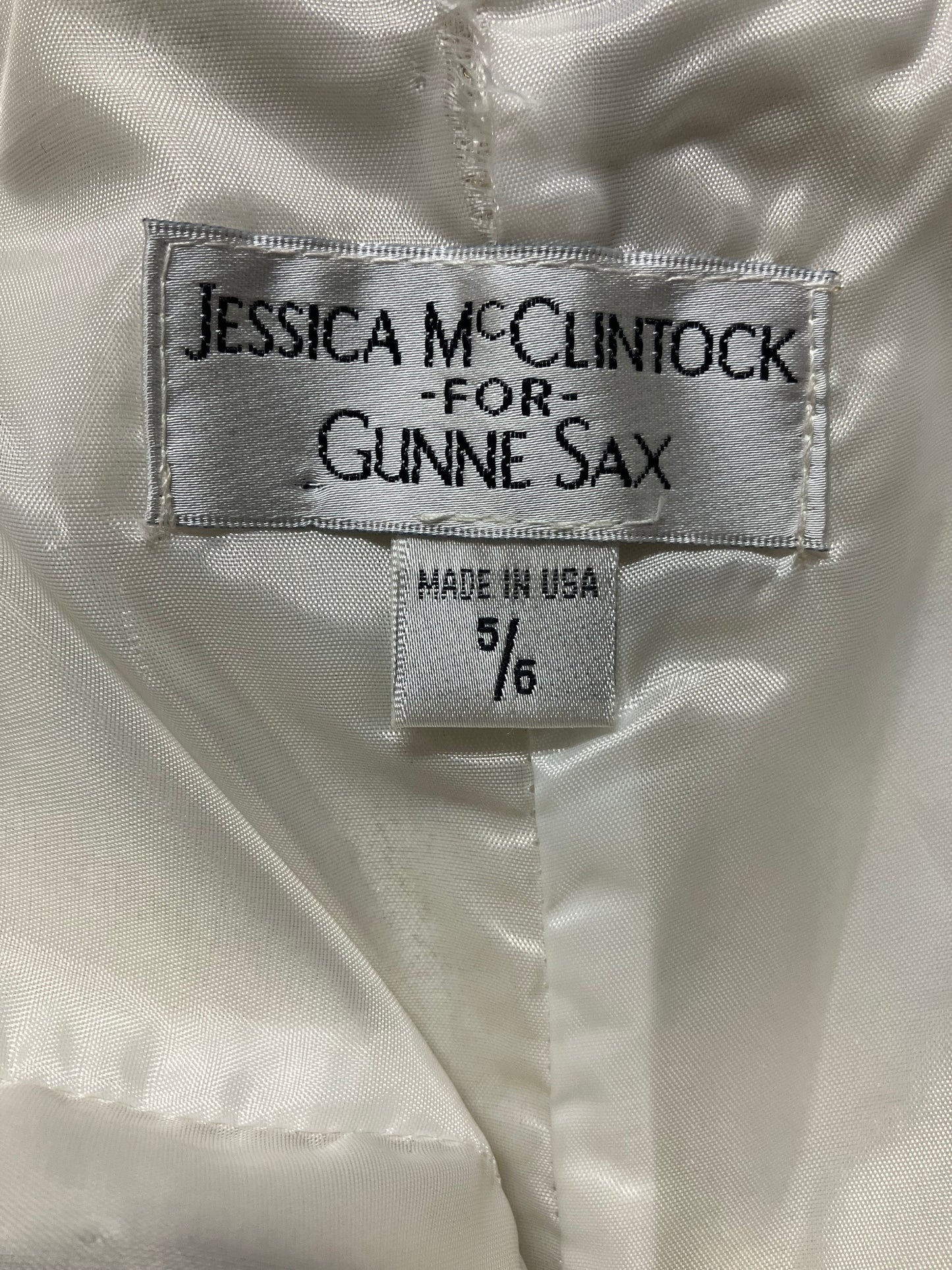 Brocade Floral Cocktail Dress by Jessica McClintock for Gunne Sax