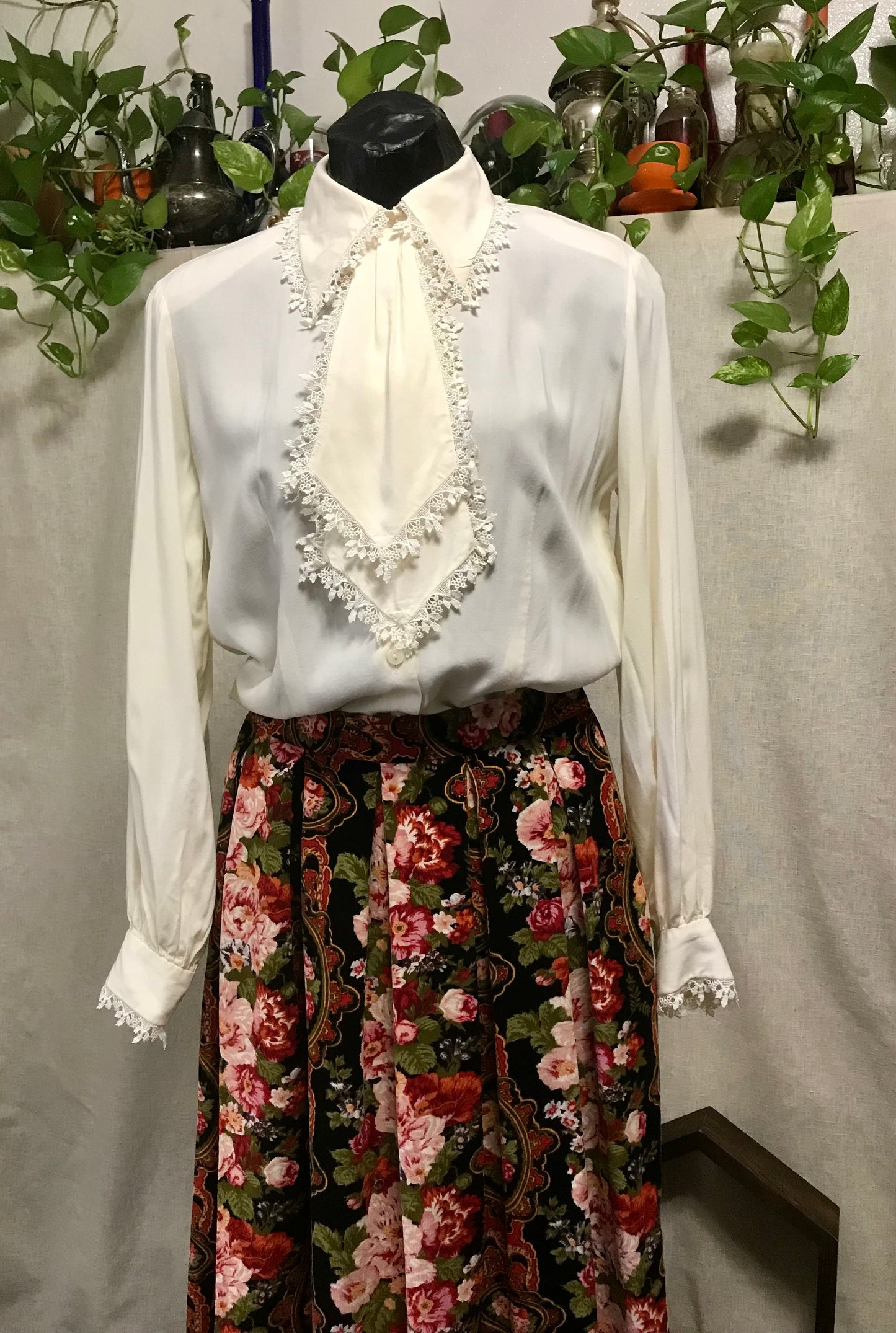 Cream Dream Claiborne Blouse