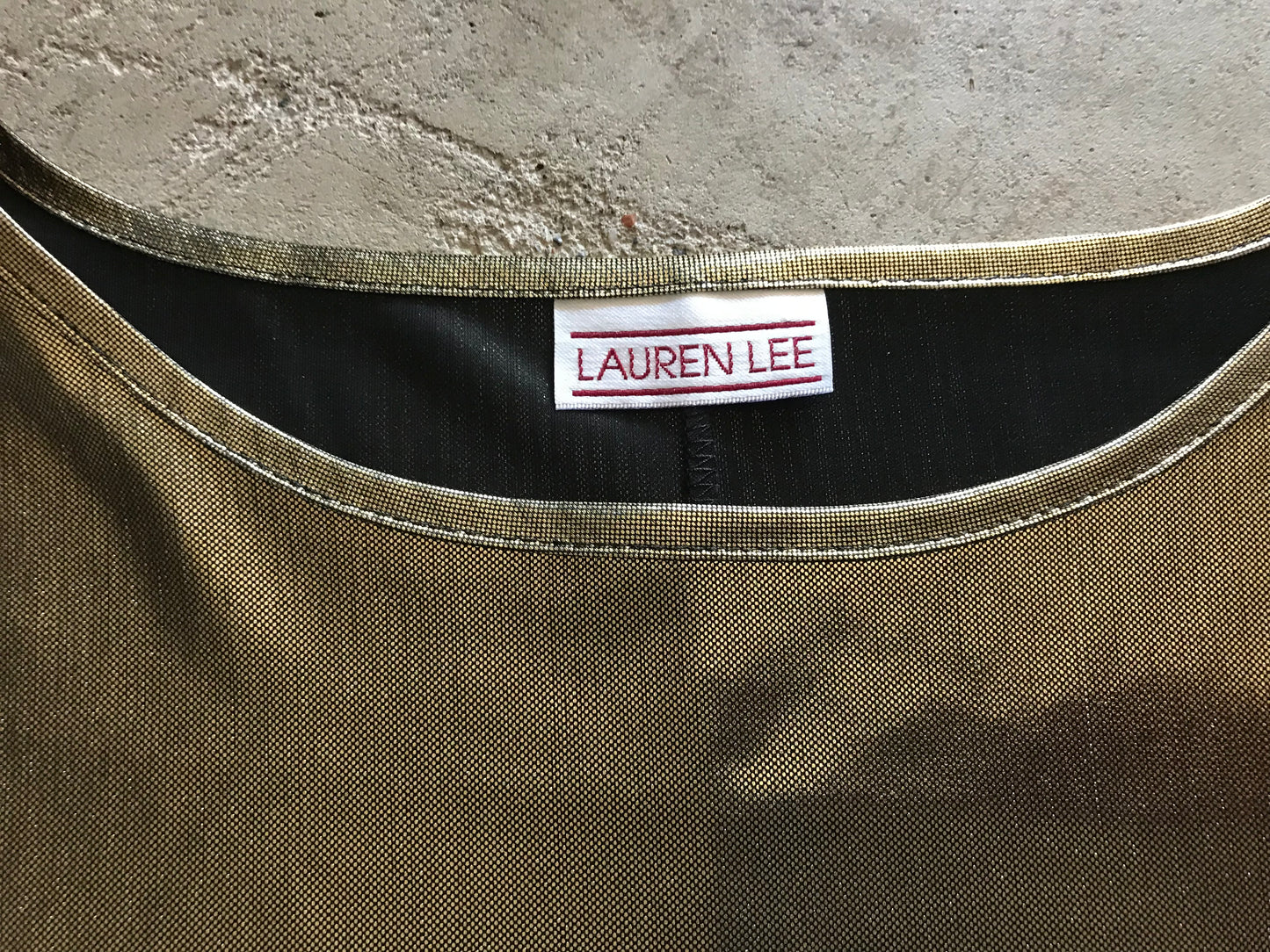 Stay Golden Sheath Top