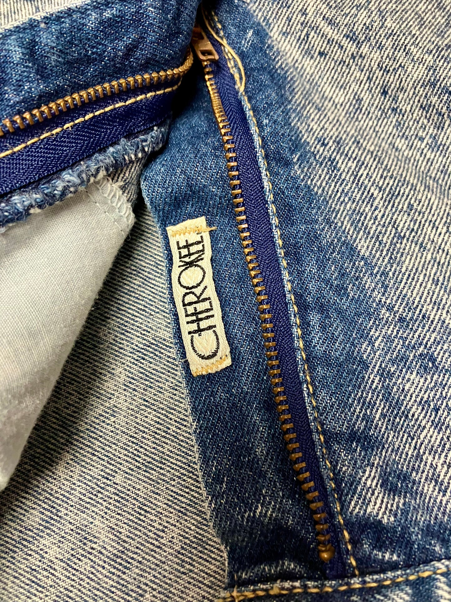 80's Acid-wash High Waisted Jeans by Cherokee