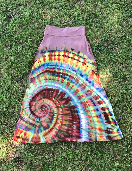 Ride the Spiral Maxi Skirt