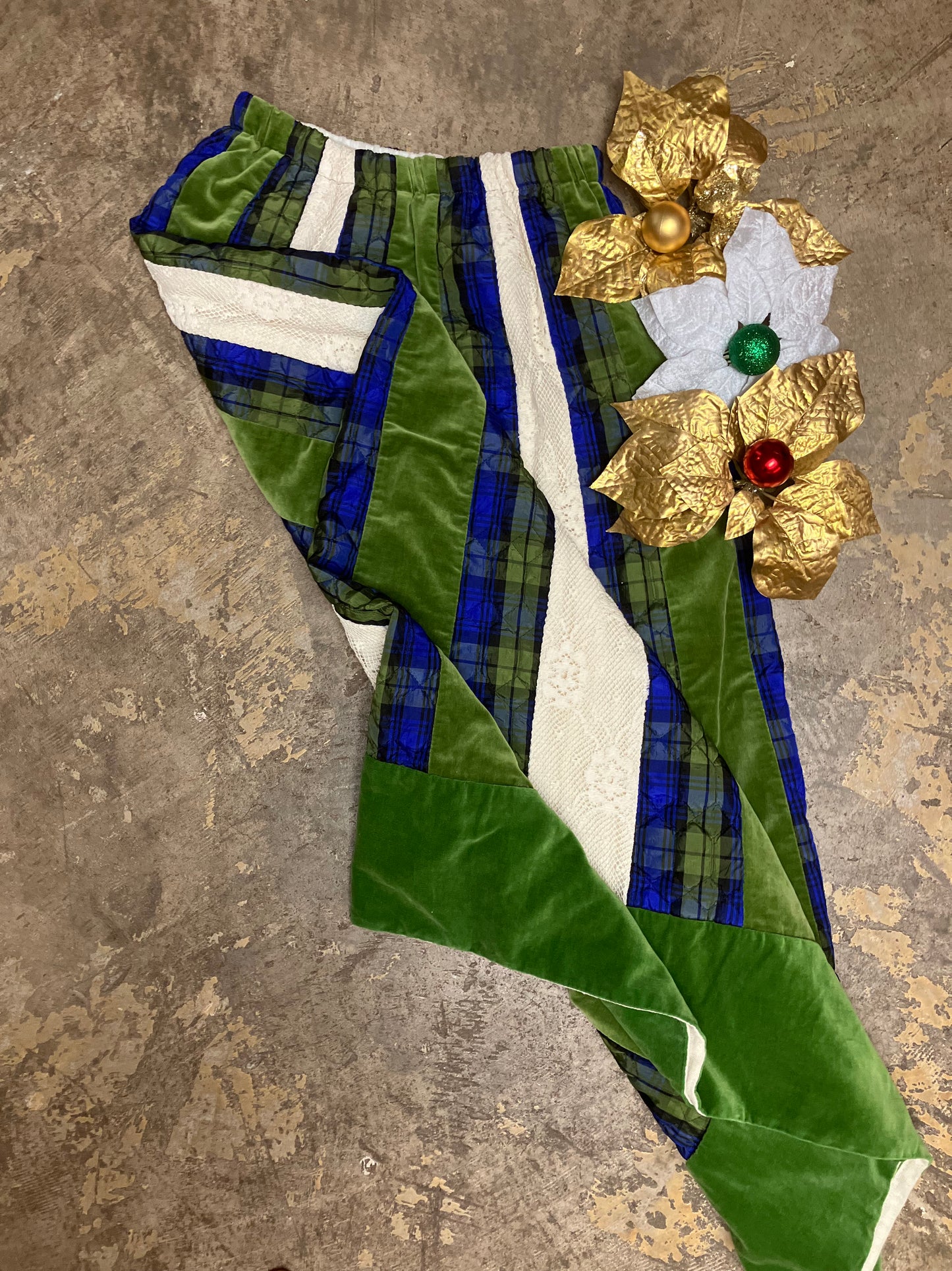 Chessa Davis Velvet Maxi Skirt