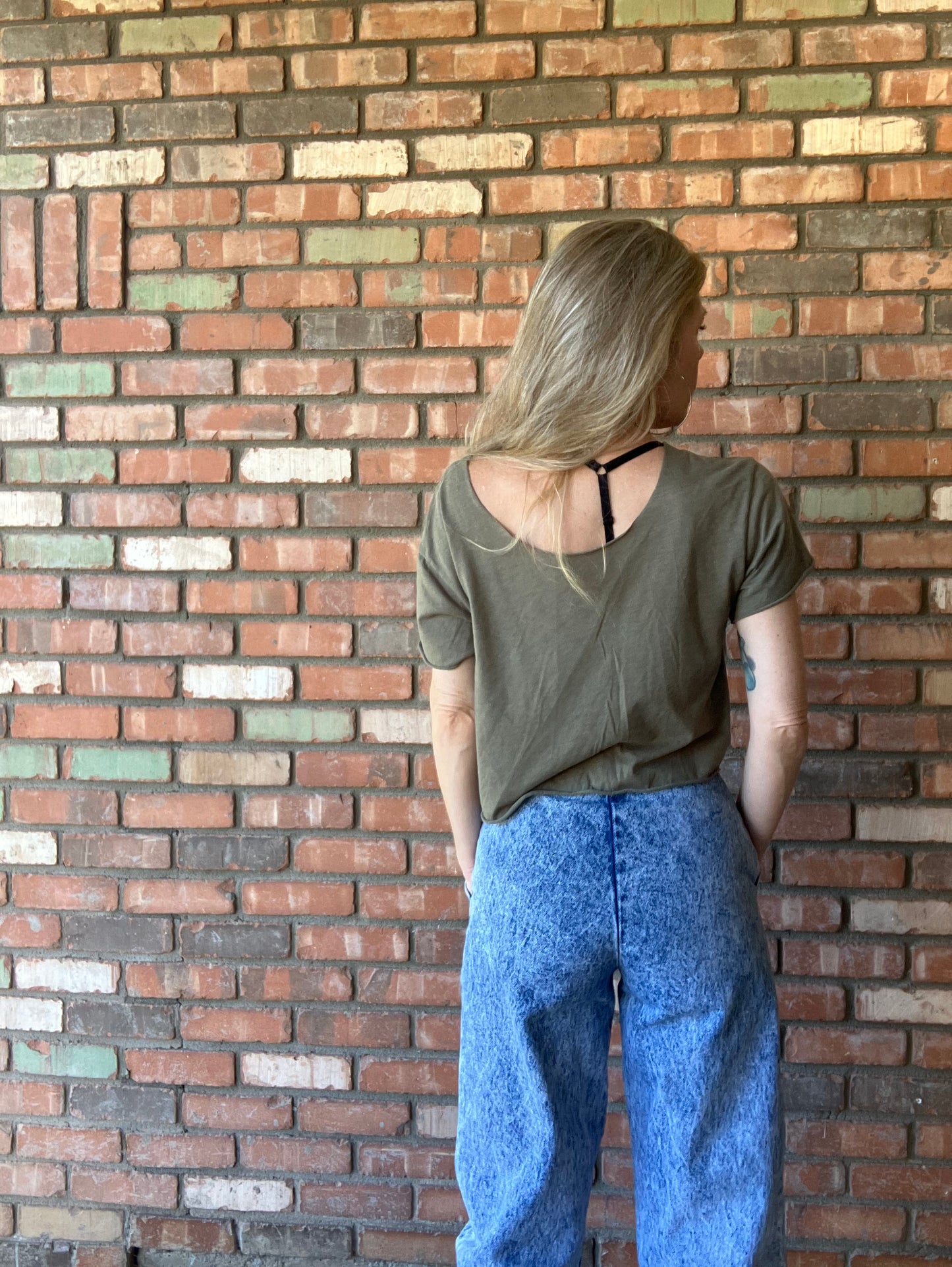 80's Acid-wash High Waisted Jeans by Cherokee