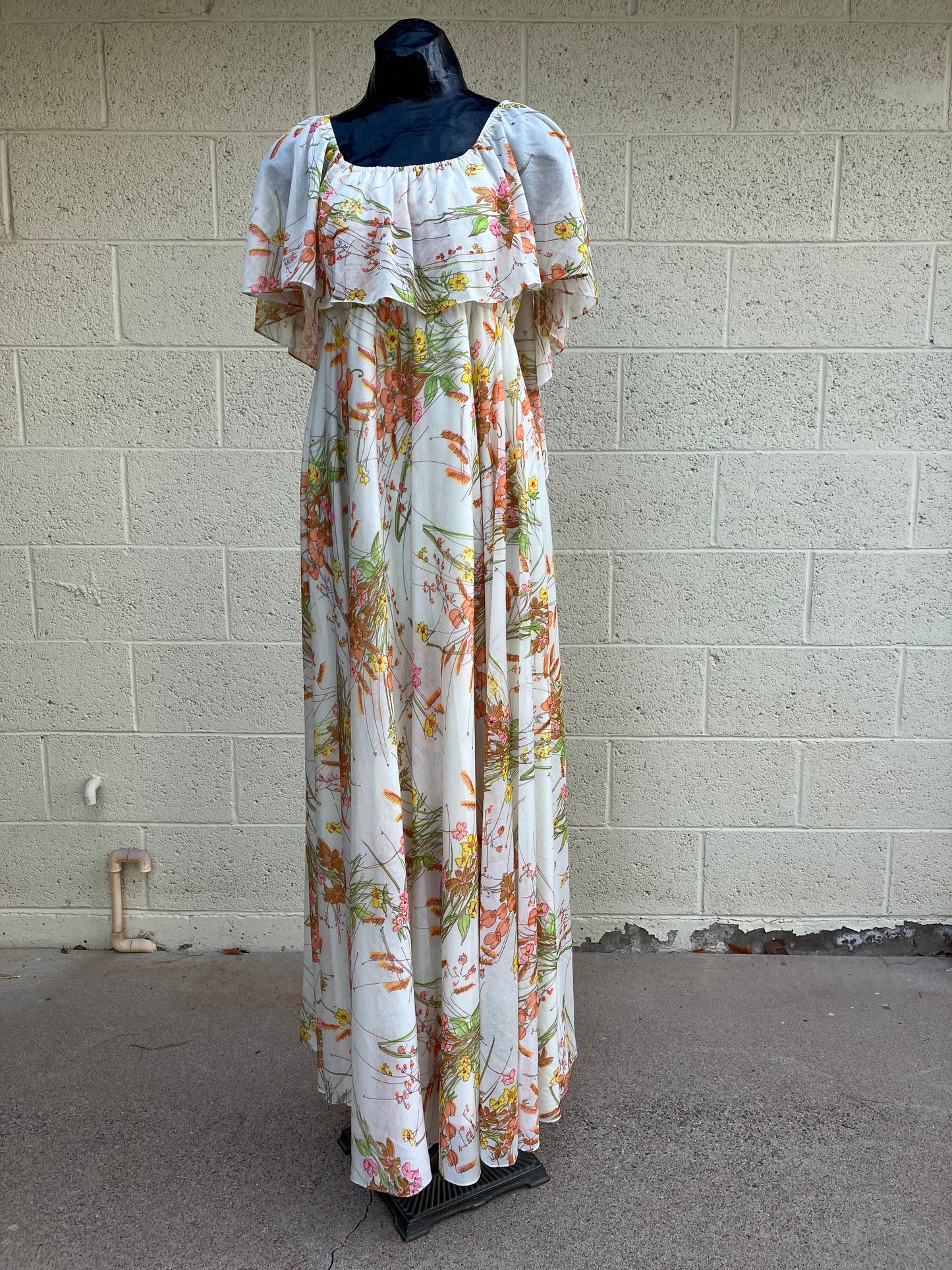 Off the Shoulder 70’s Maxi