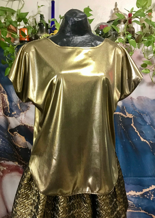 Stay Golden Sheath Top