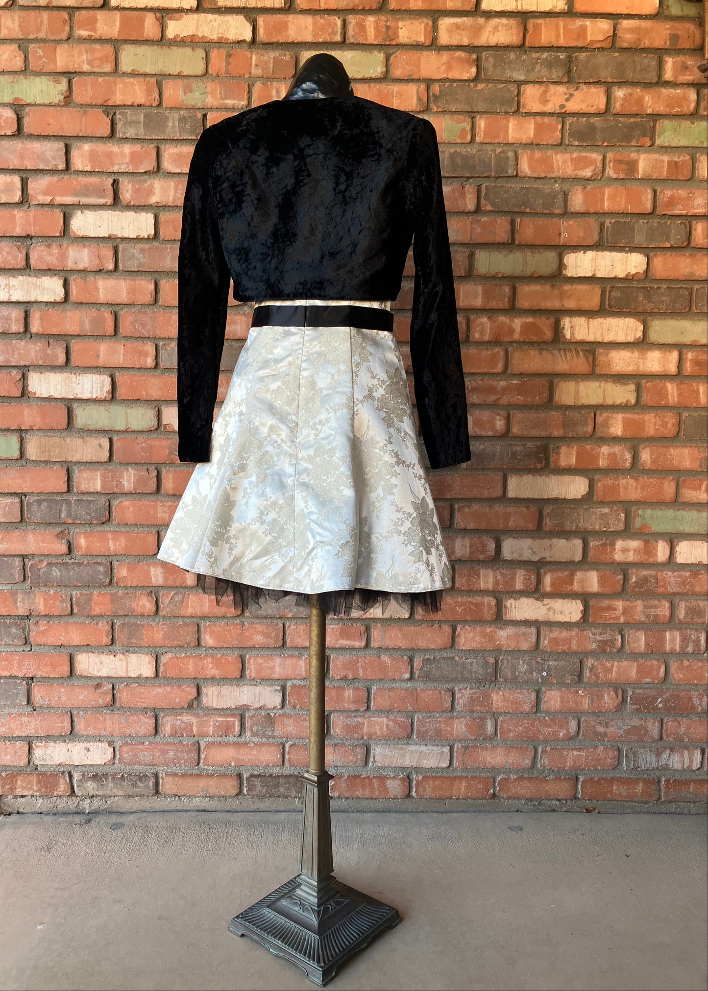 Crushed Velvet Bolero Jacket by Scott McClintock