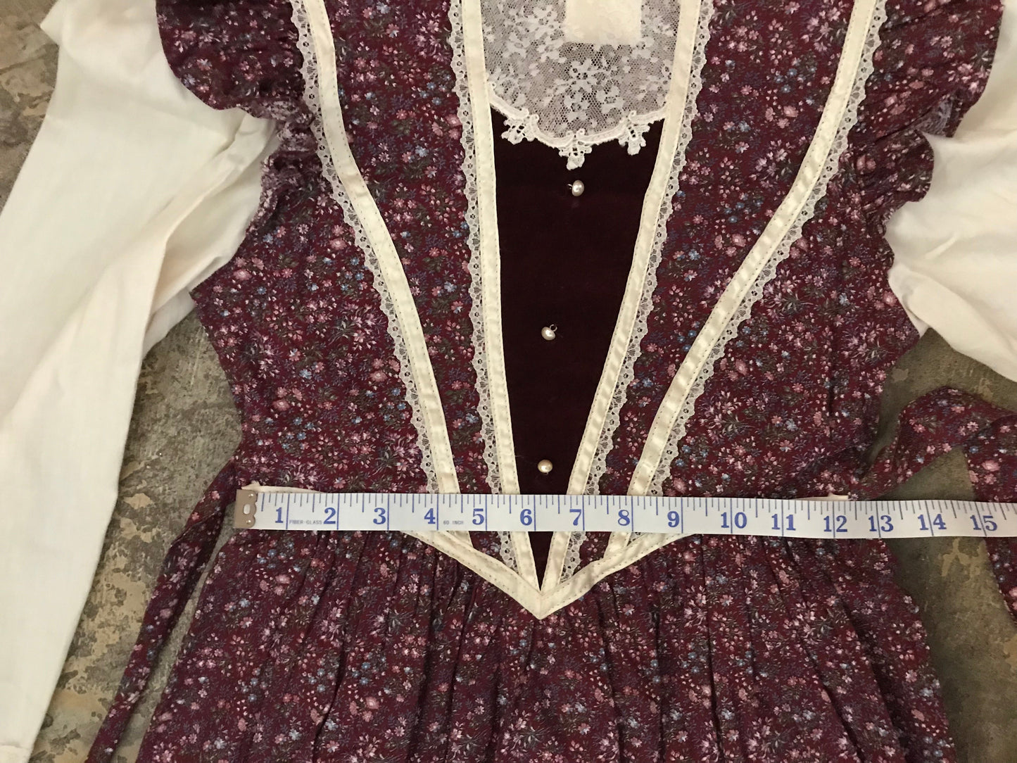 Velvet and Lace Jeune Filles 1970's Gunne Sax