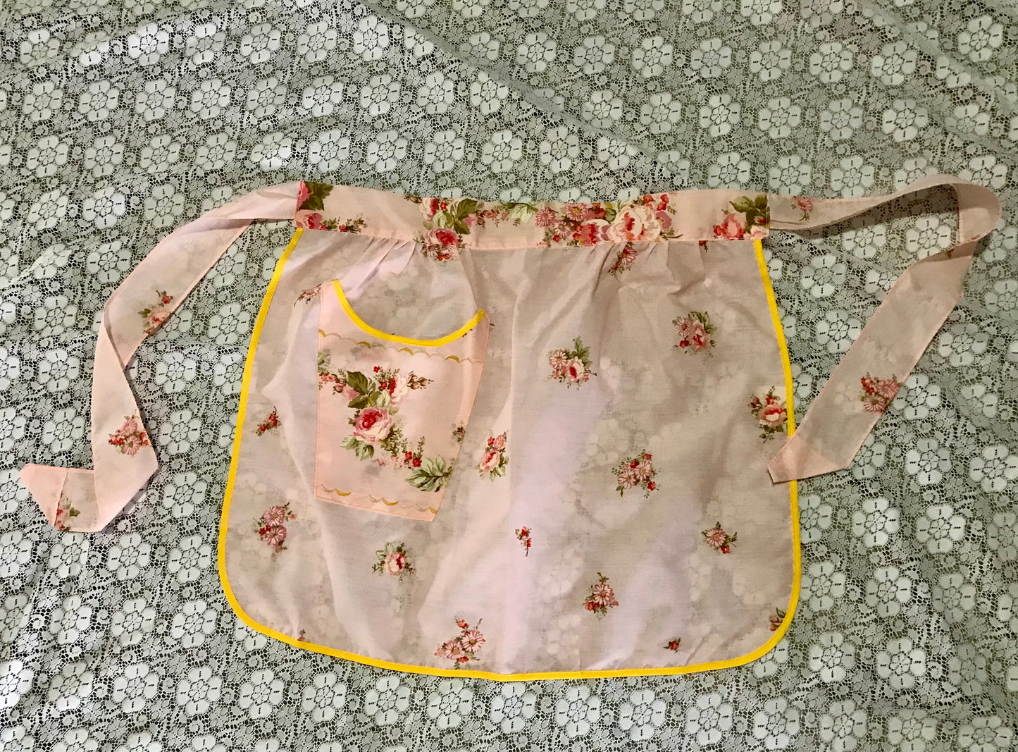 Pretty in Peach Apron