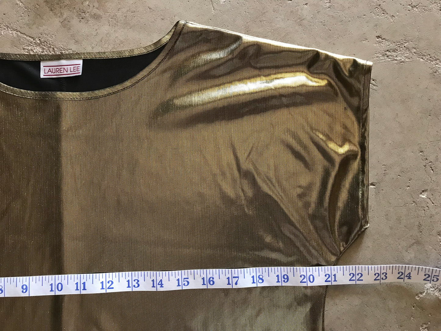 Stay Golden Sheath Top