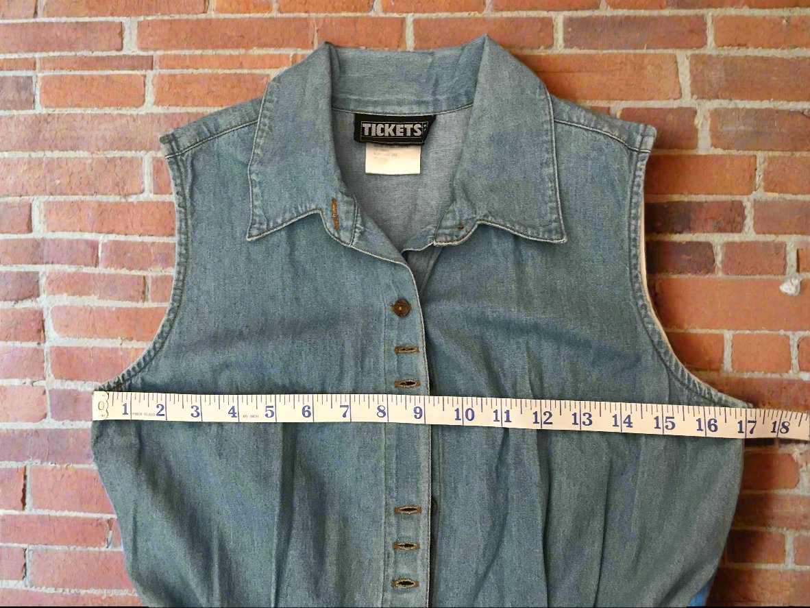 Tickets 1980's Jean Dress