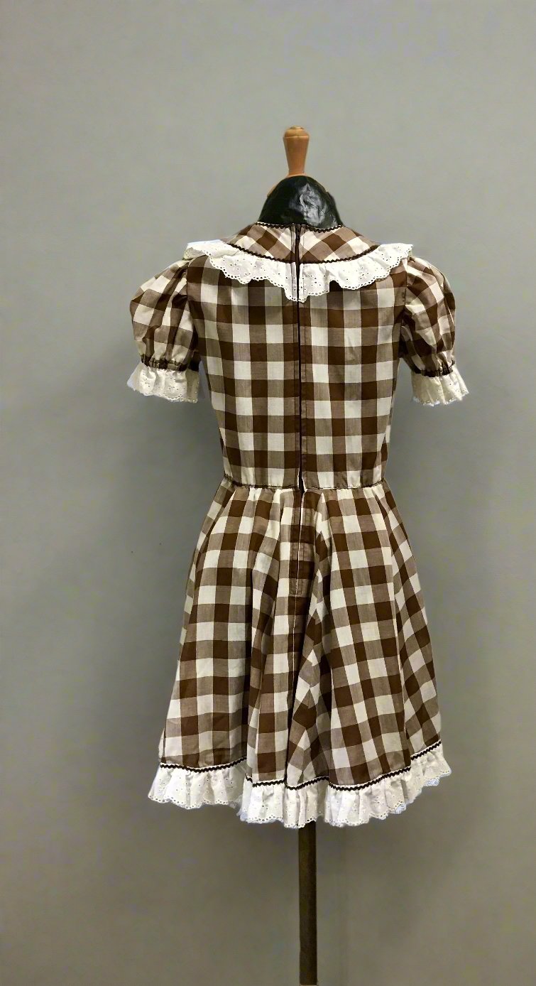 Kate Schorer Original Gingham Folk Dress