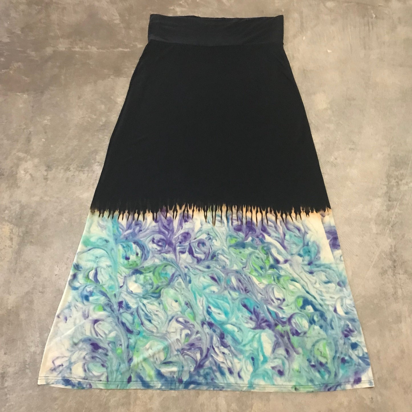 Swirls And Twirls Maxi Skirt