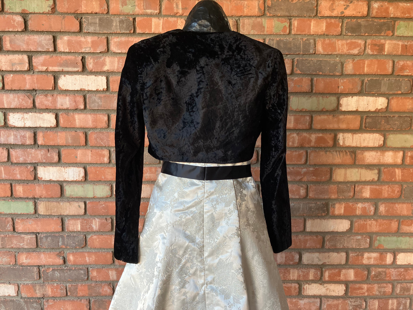 Crushed Velvet Bolero Jacket by Scott McClintock