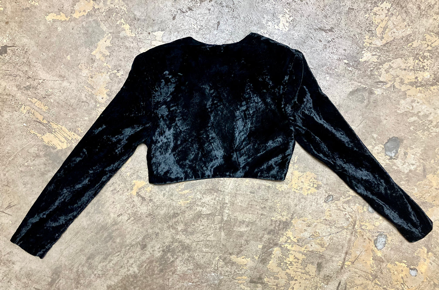Crushed Velvet Bolero Jacket by Scott McClintock