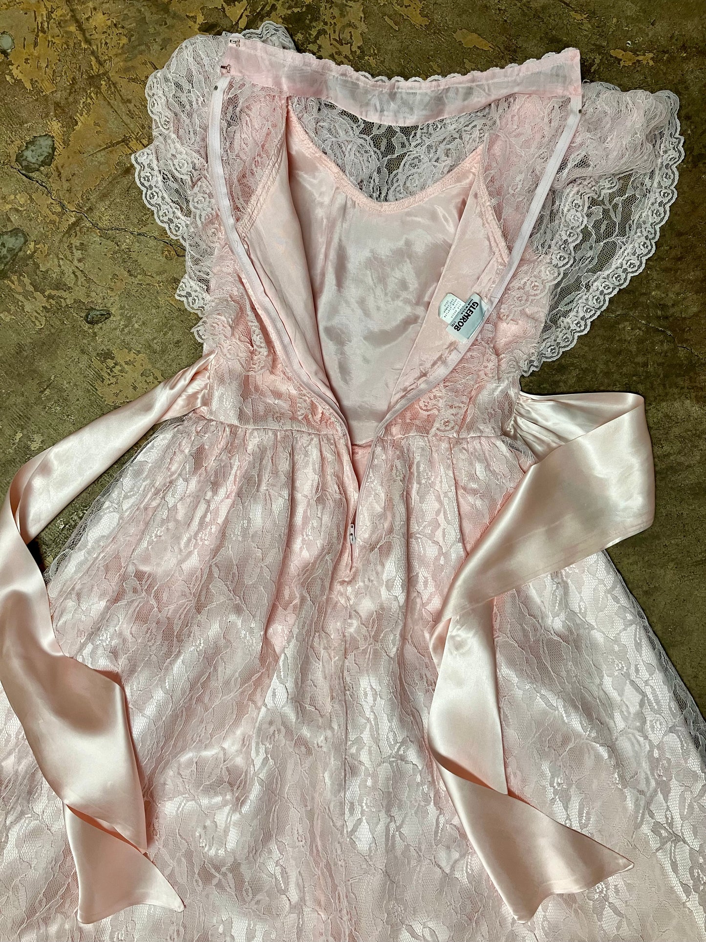 Pink Lace Prairie Princess Dress