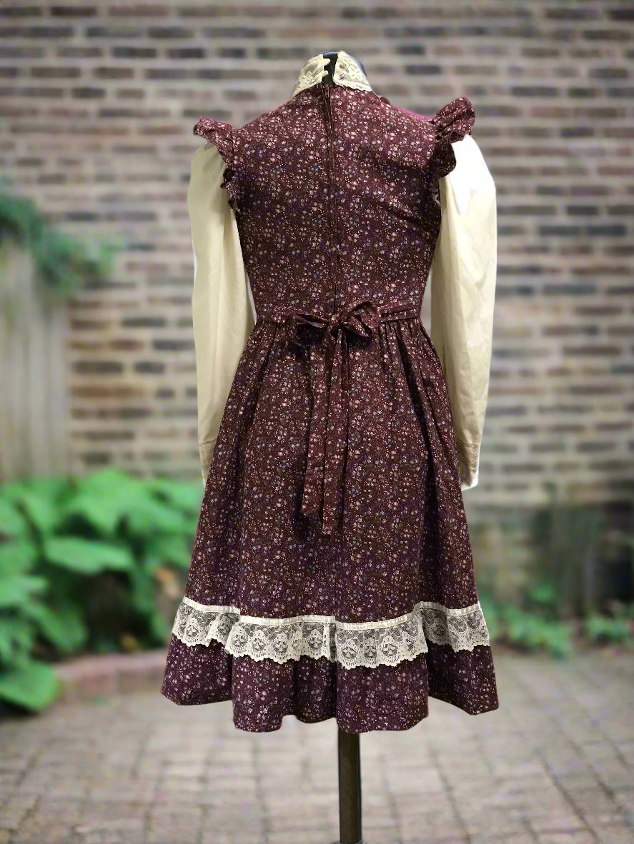 Velvet and Lace Jeune Filles 1970's Gunne Sax