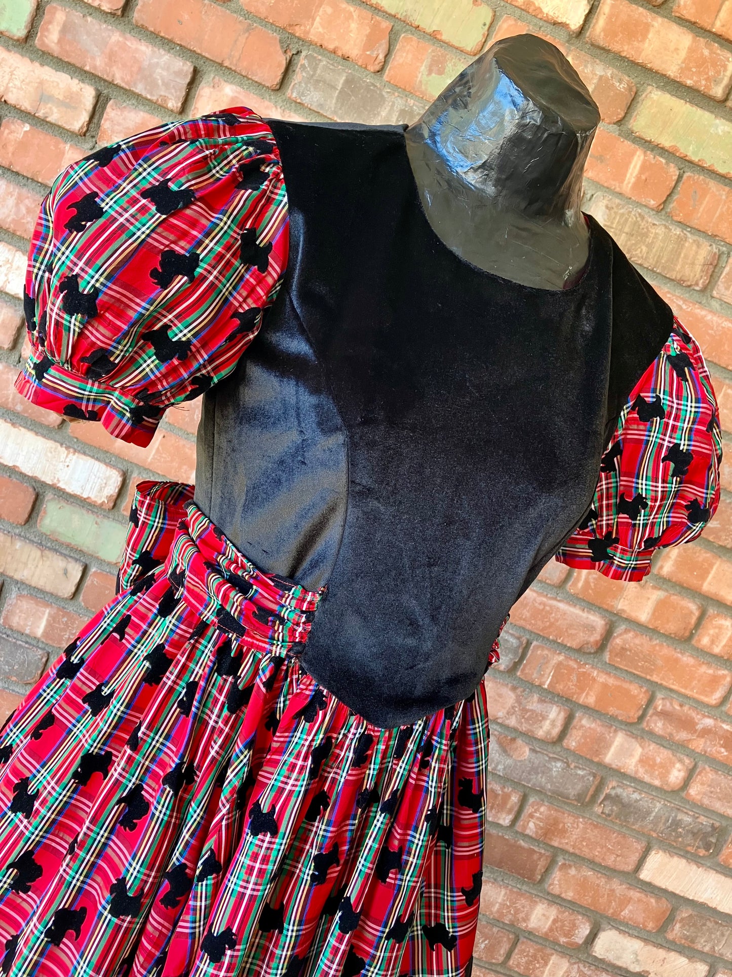 Scottie of the Highlands Holiday Gown