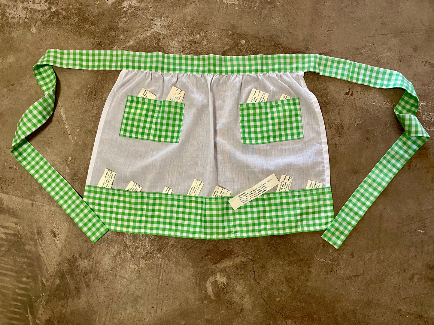 Pockets of Wisdom Apron