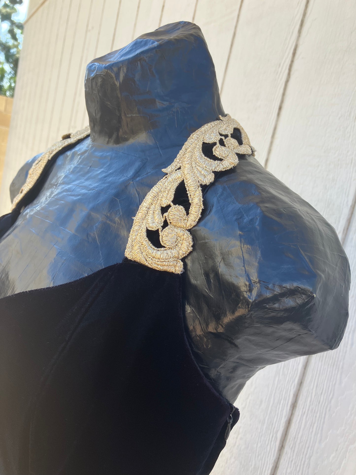 Glam in Gold Evening Gown by Scott McClintock