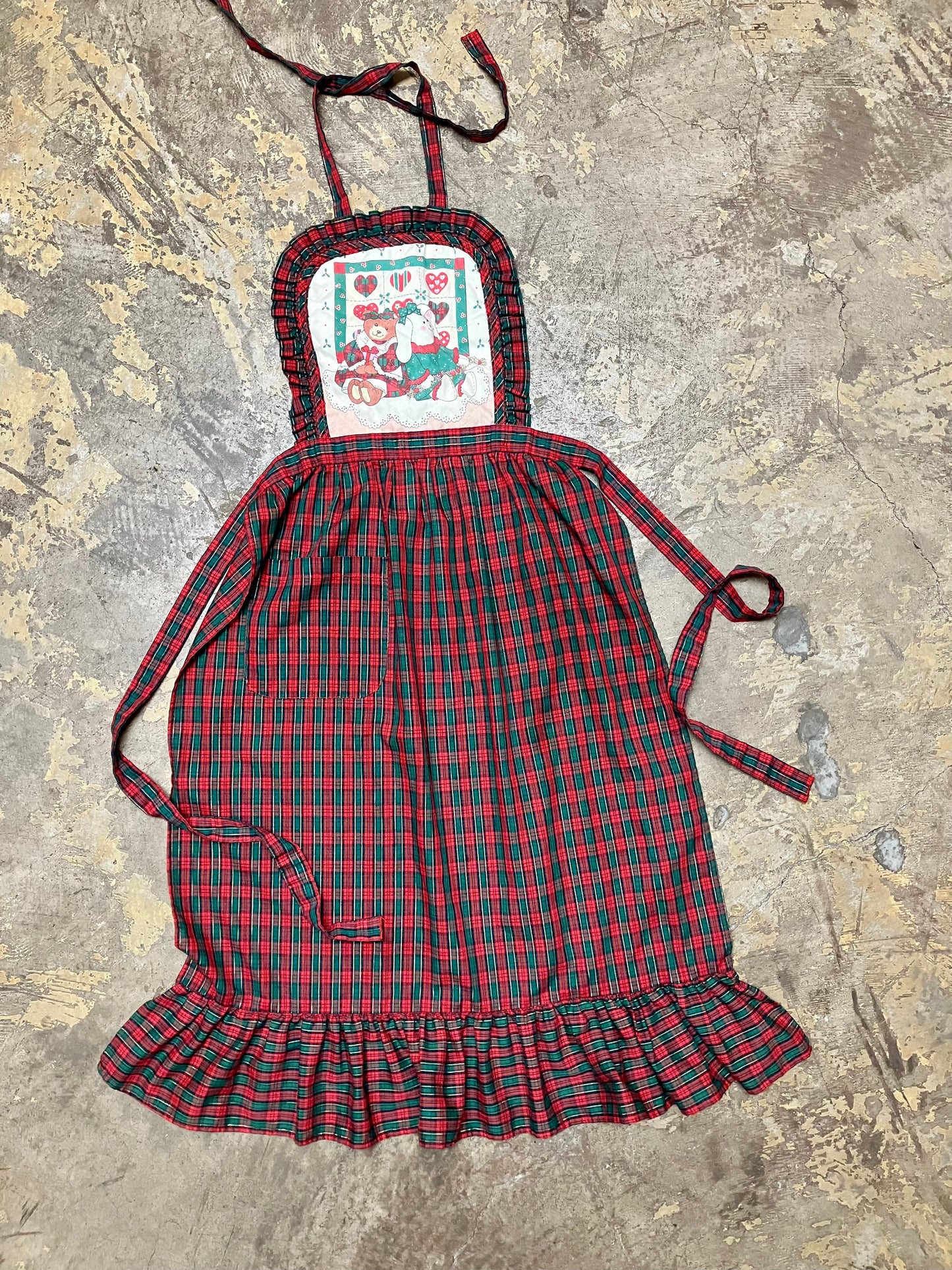 Bear & Bunny Christmas Apron