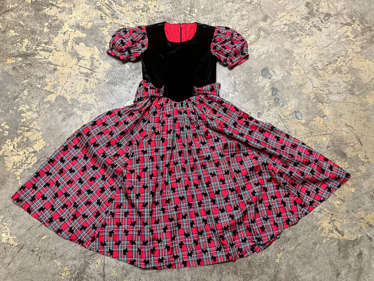 Scottie of the Highlands Holiday Gown