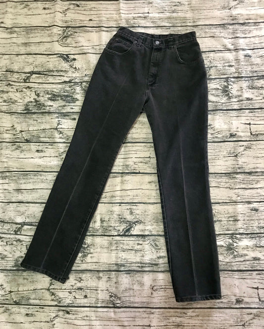 Vintage Black High Waisted Sheplers Jeans