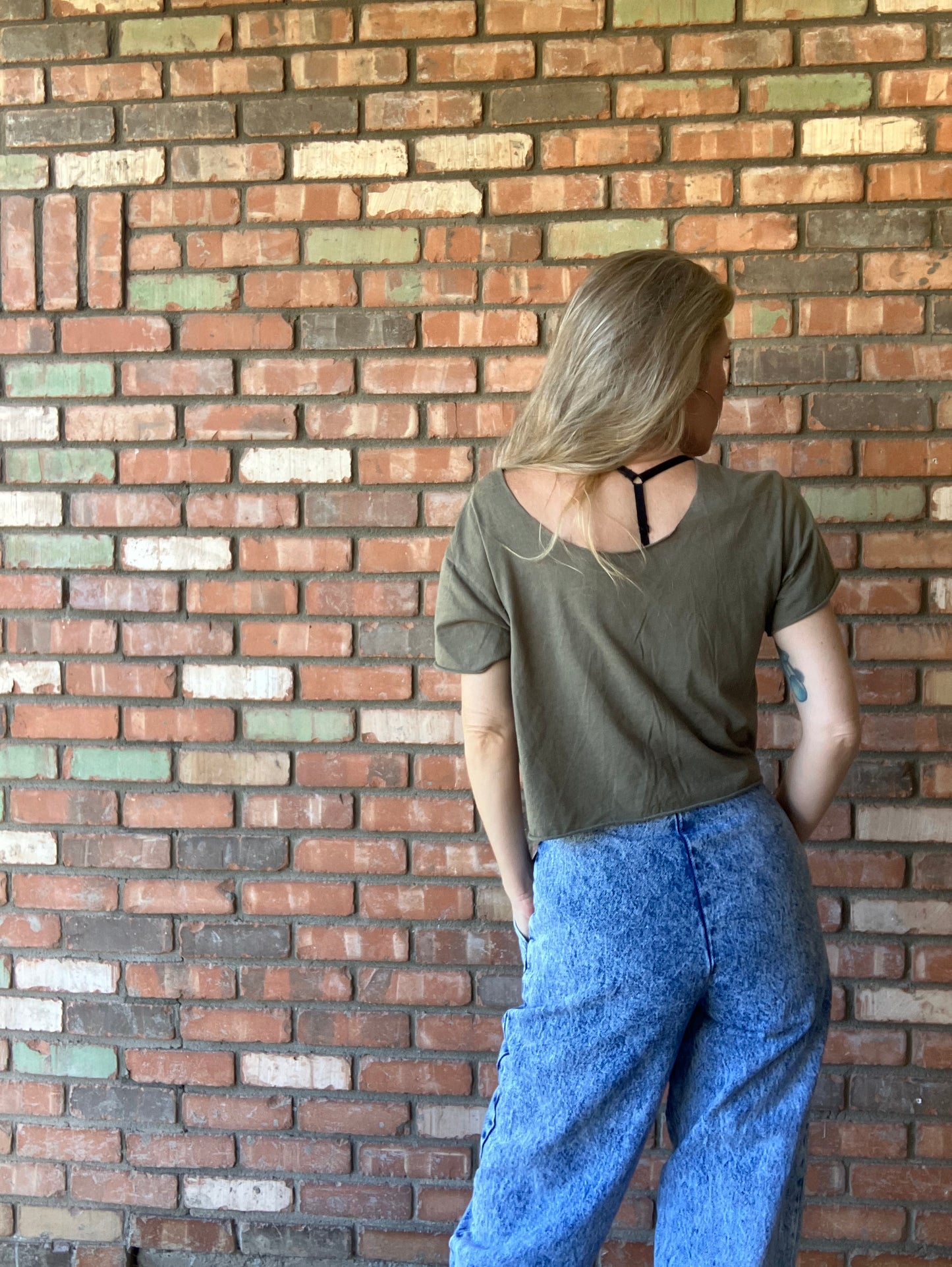 80's Acid-wash High Waisted Jeans by Cherokee