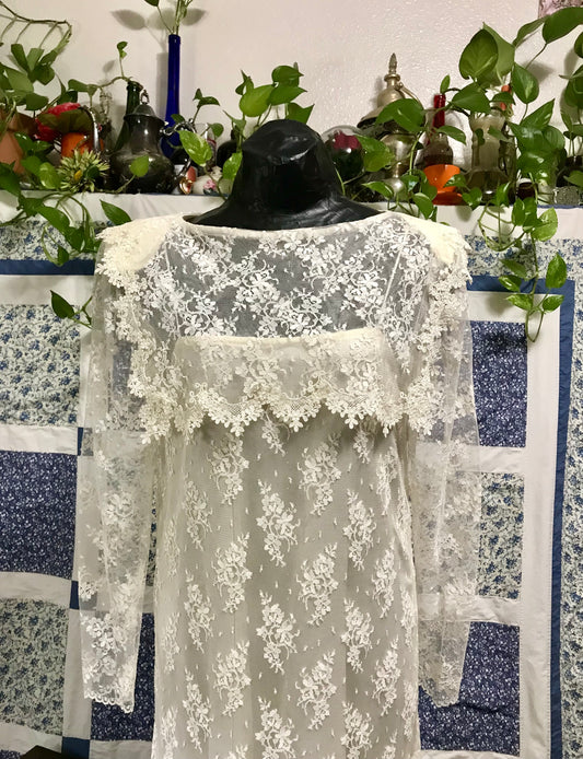 90's Lace Slip Dress by Jessica McClintock