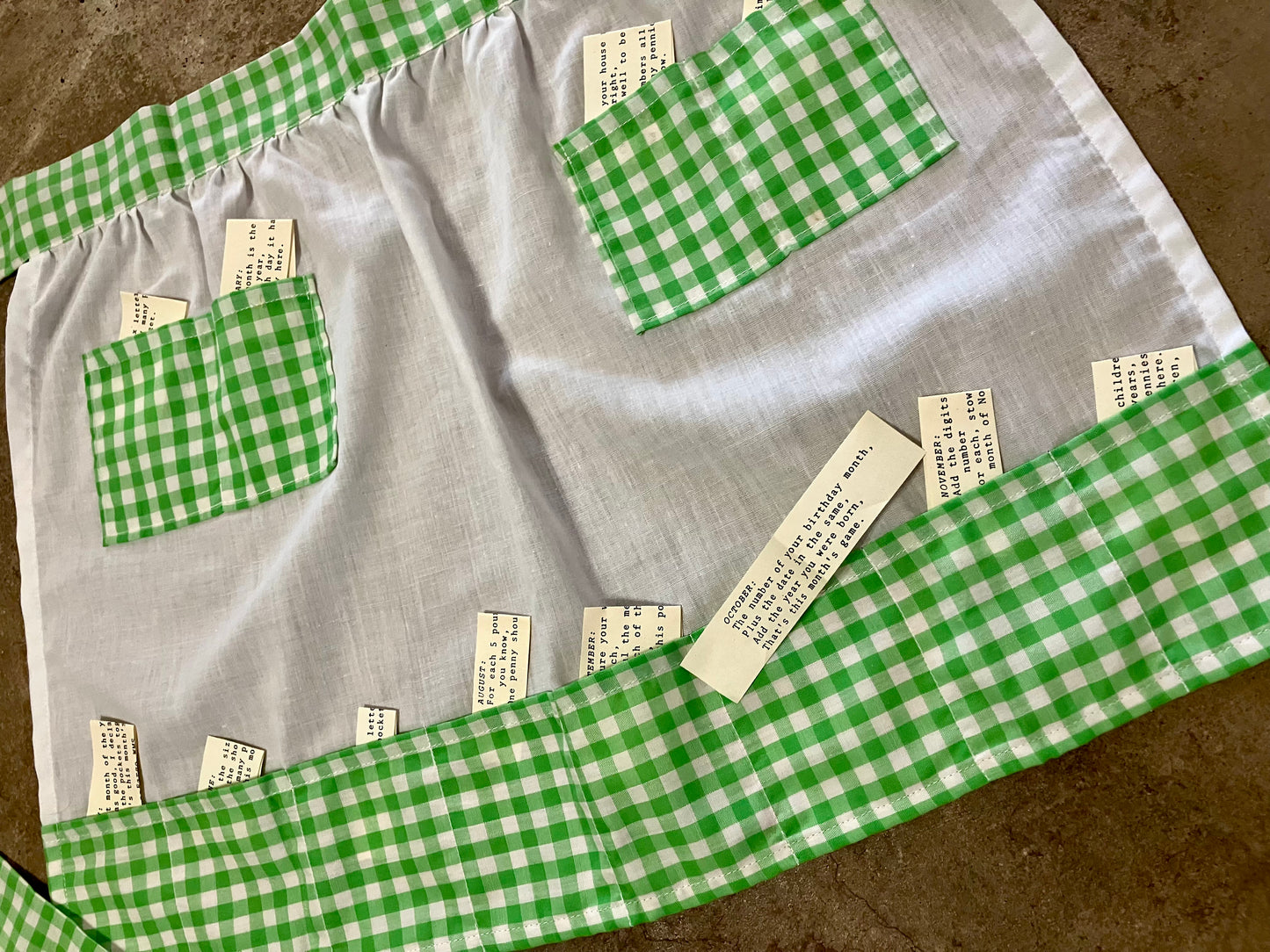 Pockets of Wisdom Apron