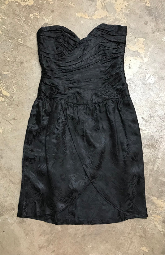 Little Black Silk Dress