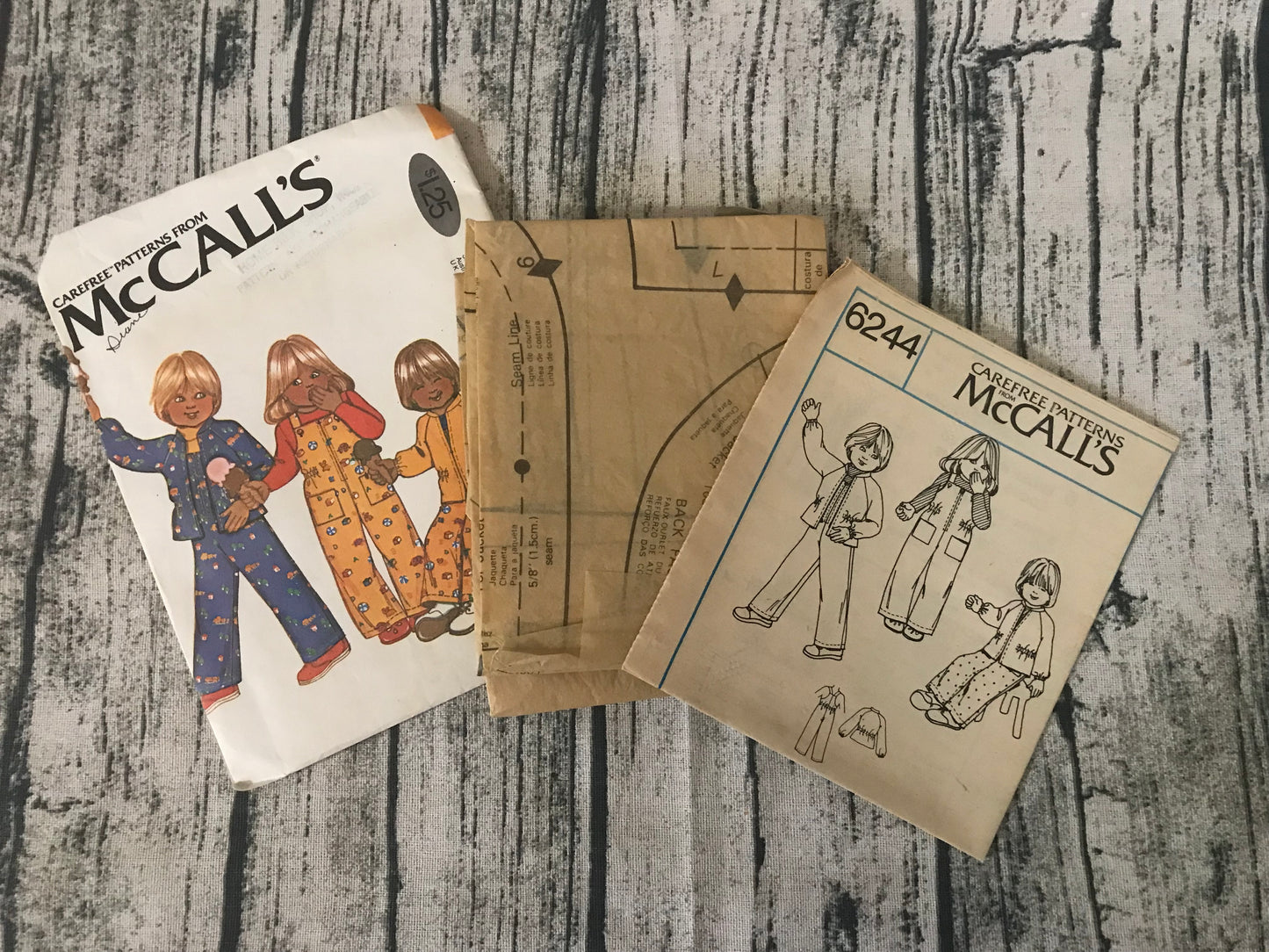 McCall's 6244 Toddler Jacket and Overalls