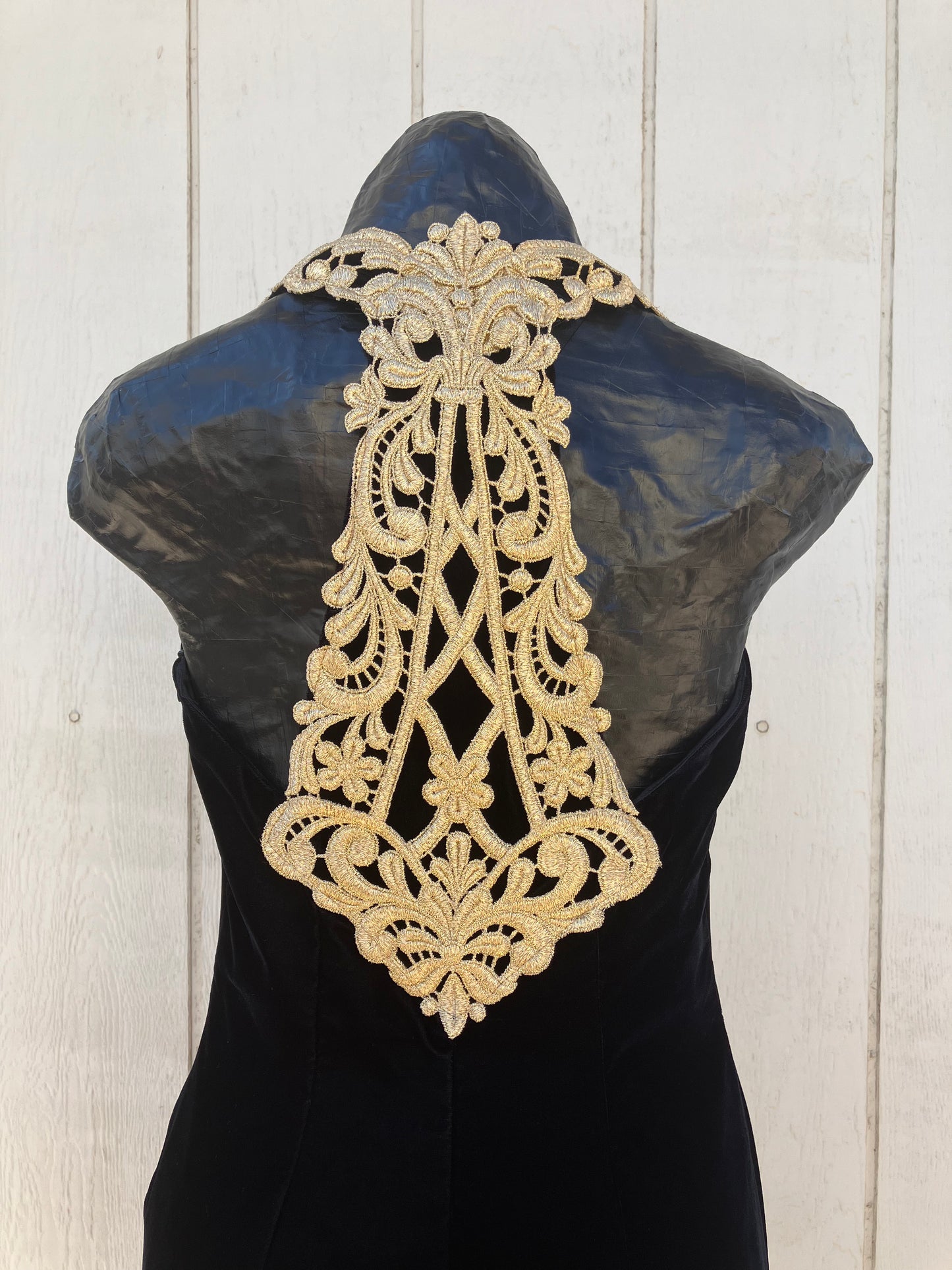 Glam in Gold Evening Gown by Scott McClintock