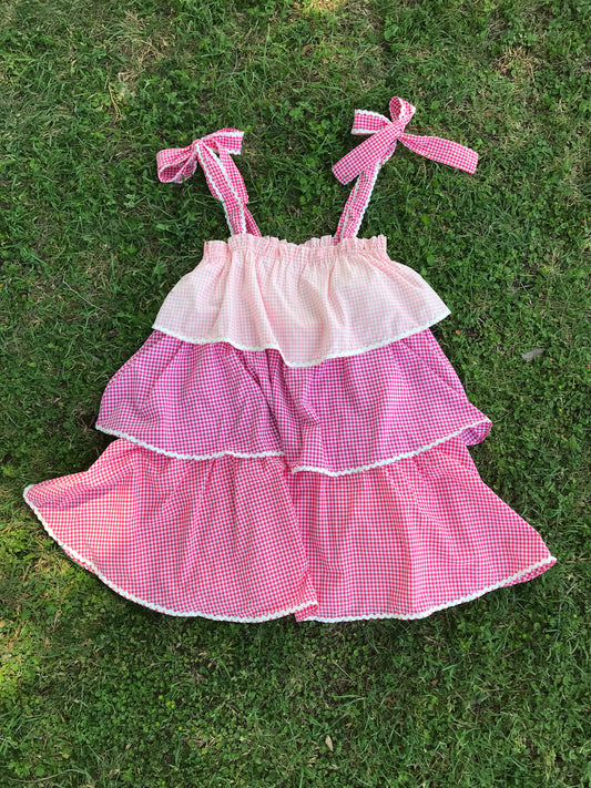 Strawberries & Cream Summer Dress